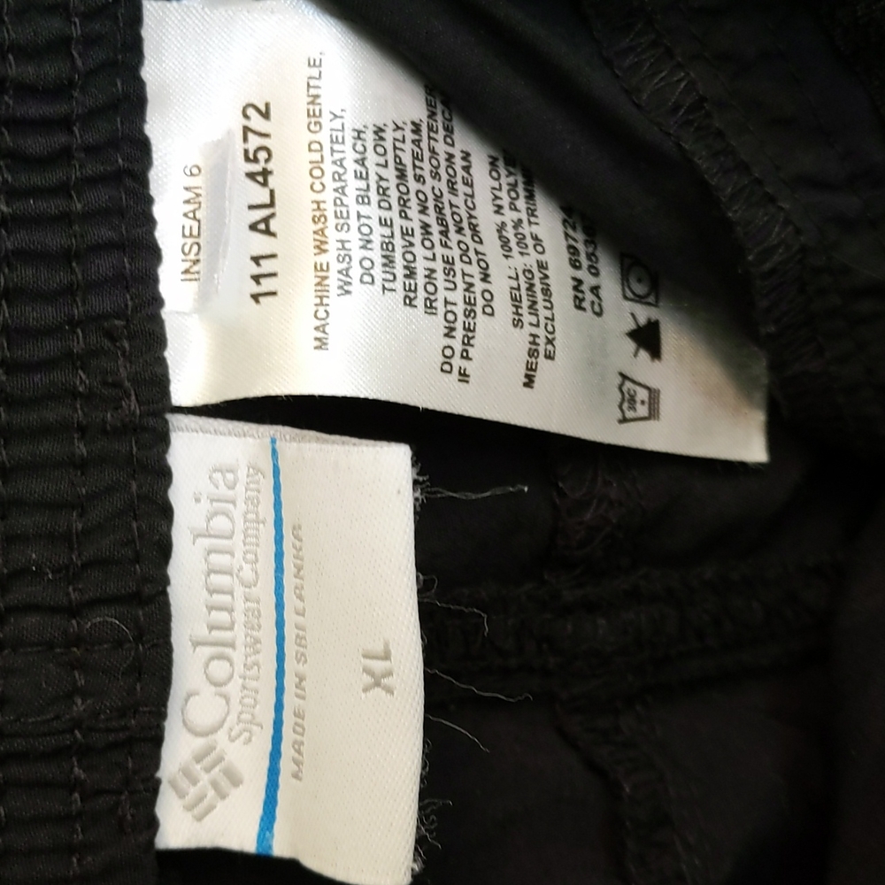 Women's XL Columbia 6inch nylon cargo shorts with belt - Picture 5 of 7